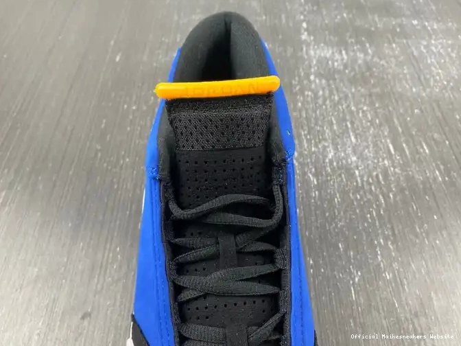 Official Maikesneakers 487471-407 Jordan 14 Retro Laney 0511